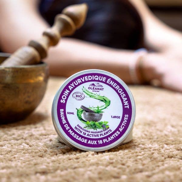 Le Secret Naturel - Wholesale Body balm/butter - ENERGIZING ORGANIC AYURVEDIC MASSAGE CARE WITH 18 PLANTS 50ml