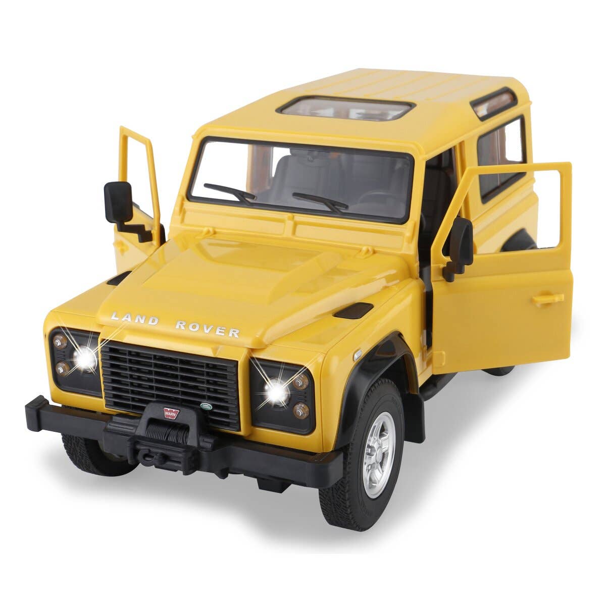 mhw24 - Wholesale Toy Car/Truck - Kids - Land Rover Defender 1:14 yellow 2.4GHz manual door4