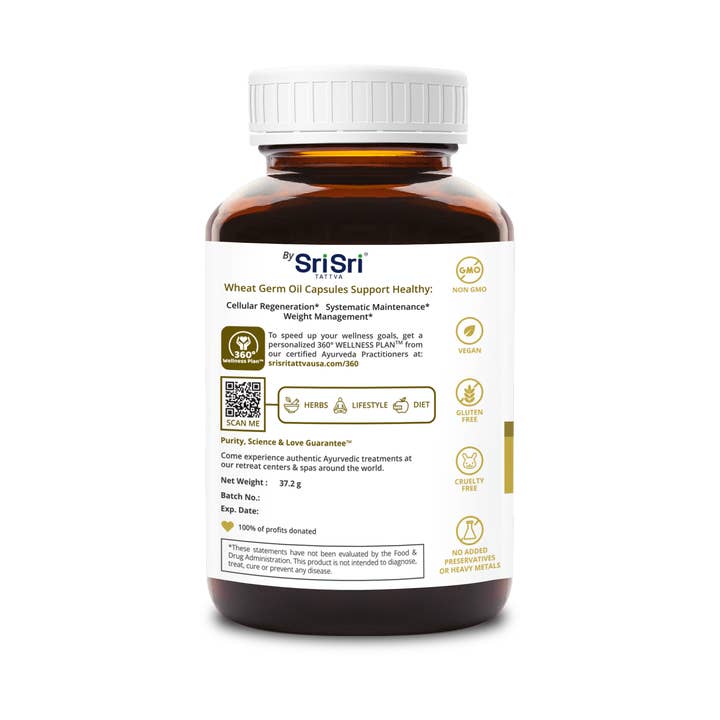 Sri Sri Tattva - Wholesale Oral supplement/vitamin - Vitamin E- Wheat Germ Oil Capsules4