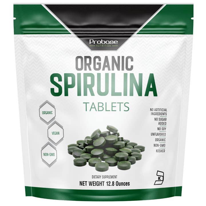 Organic Spirulina Supplement (Tablets) for wholesale by Probase Nutrition