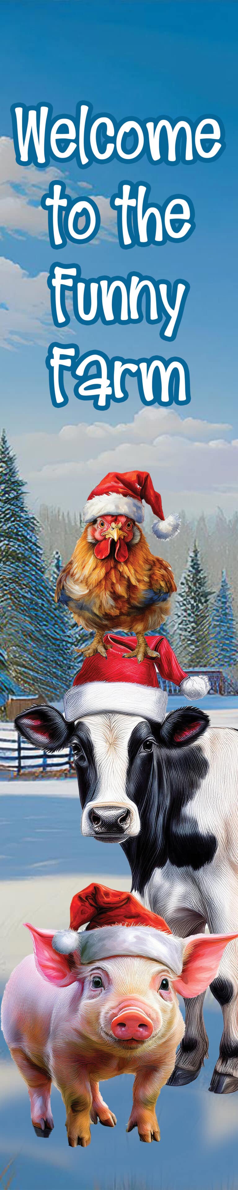 Custom Decor - Wholesale Outdoor Sign - Yard Expression-Funny Farm0