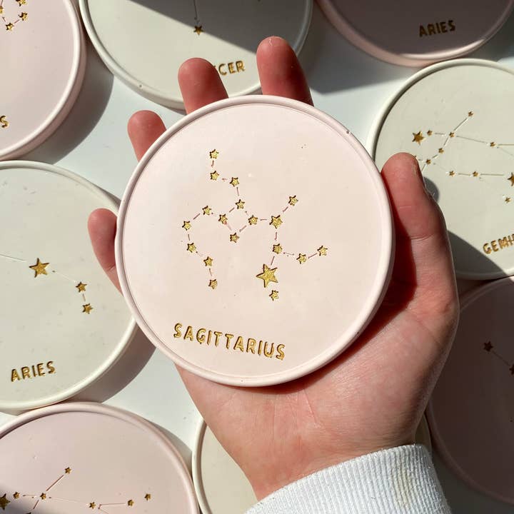 Star Sign Coaster for wholesale by Painted ‘N’ Posted