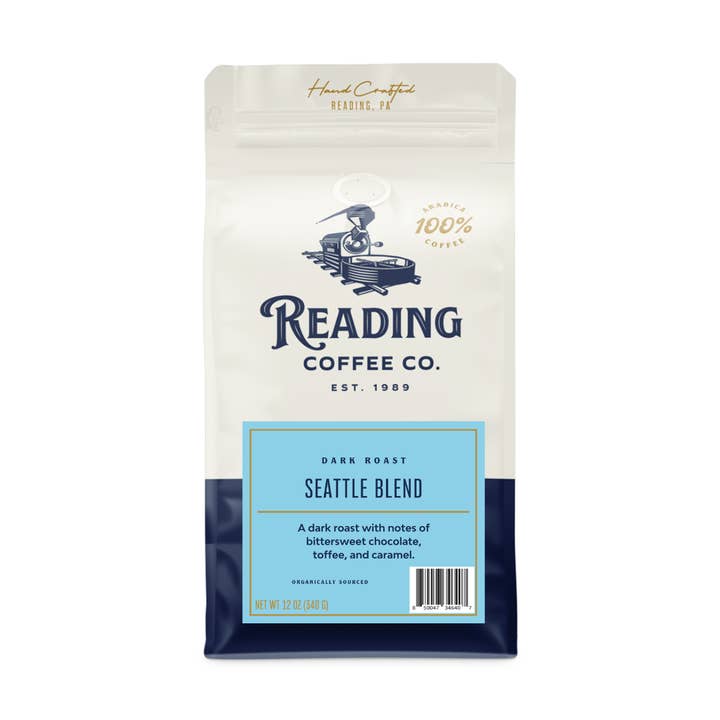 Seattle Blend - 12 oz for wholesale by Reading Coffee Company