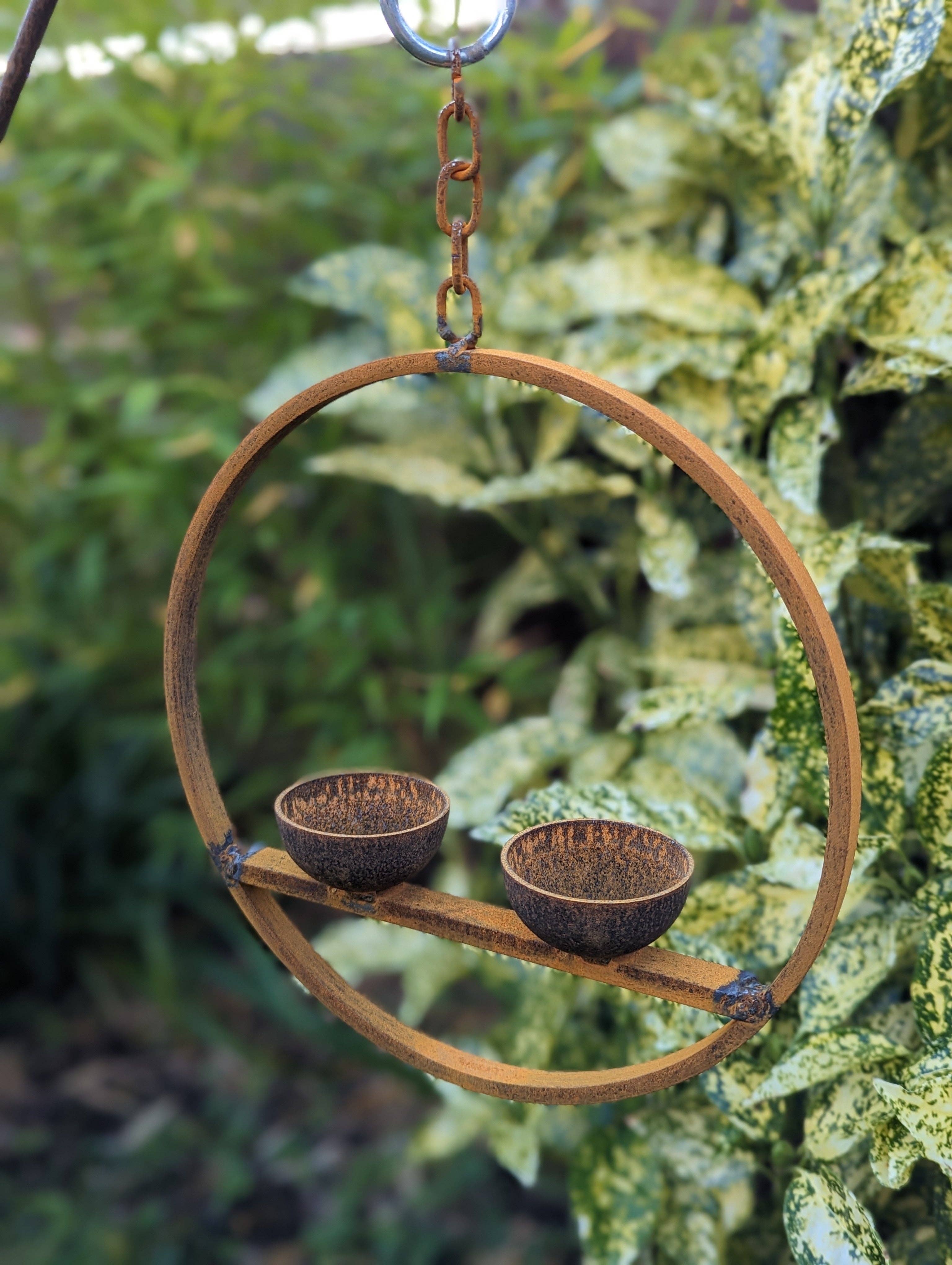 Savage Works – wholesale Bird feeder – Double Hanging Bird Feeder Ring3