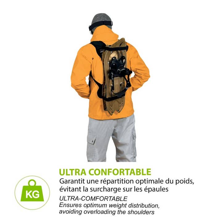 Black Raqback - Carry Your Rackets Hands-Free for wholesale on Faire4