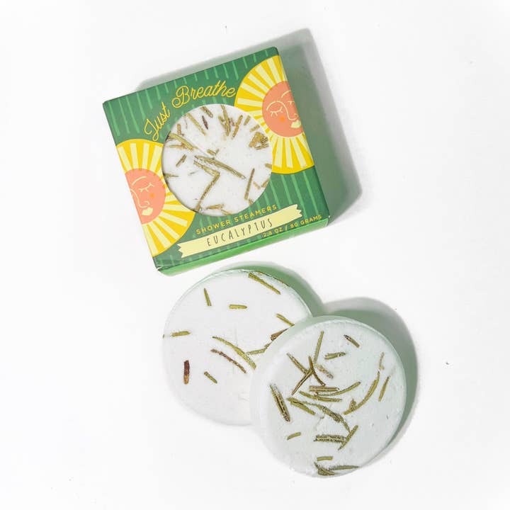 Sow the Magic - Wholesale Shower steamer/bomb - Just Breathe Eucalyptus Shower Steamer Set3