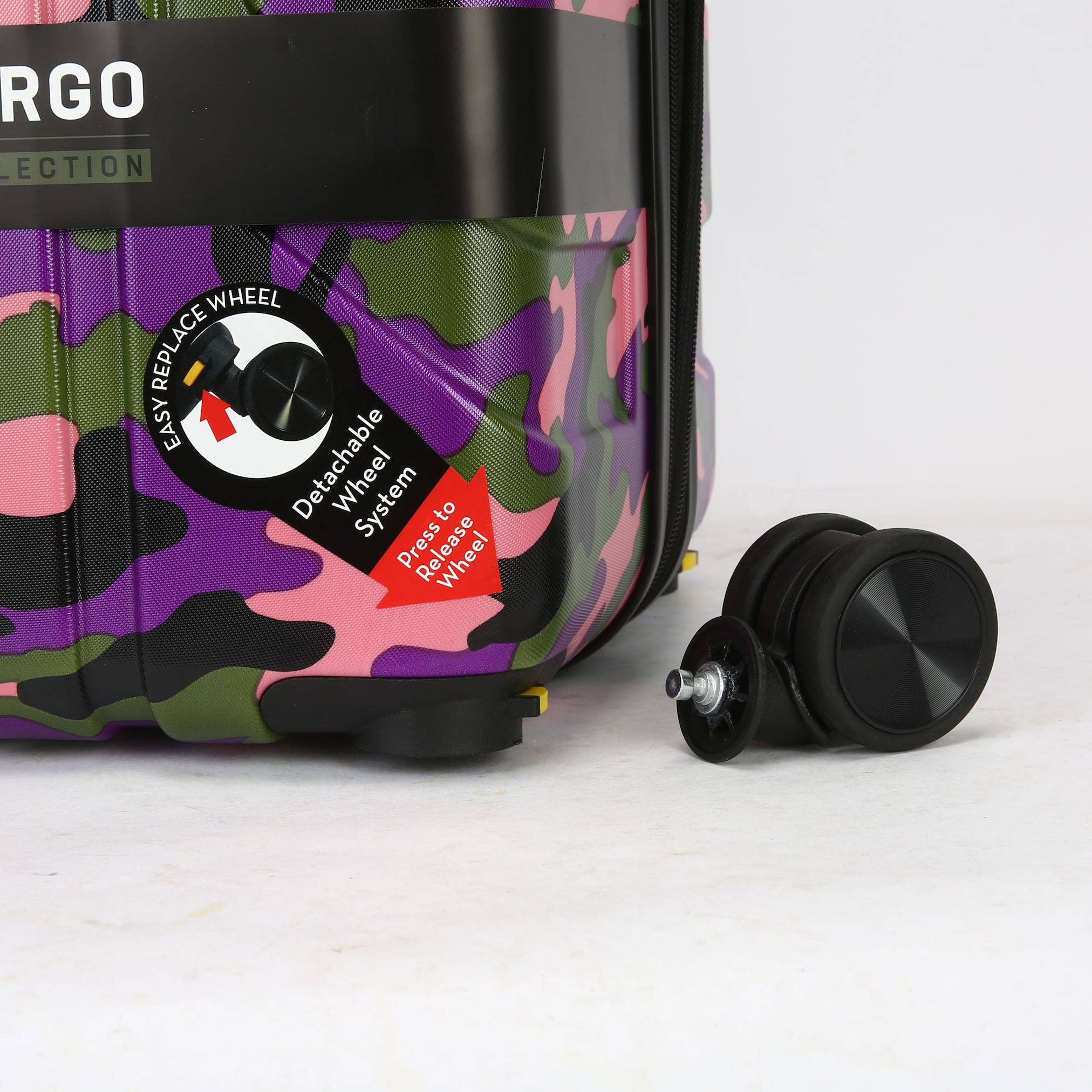 Titanio Travel Goods Group - Wholesale Luggage - TUCCI Armata Camo 3-Piece Luggage Set32