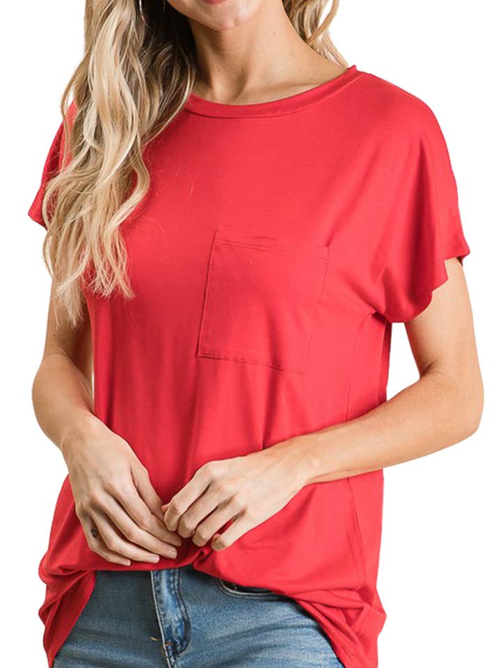 Basic Pocket T-shirt för wholesale av Vanilla Monkey