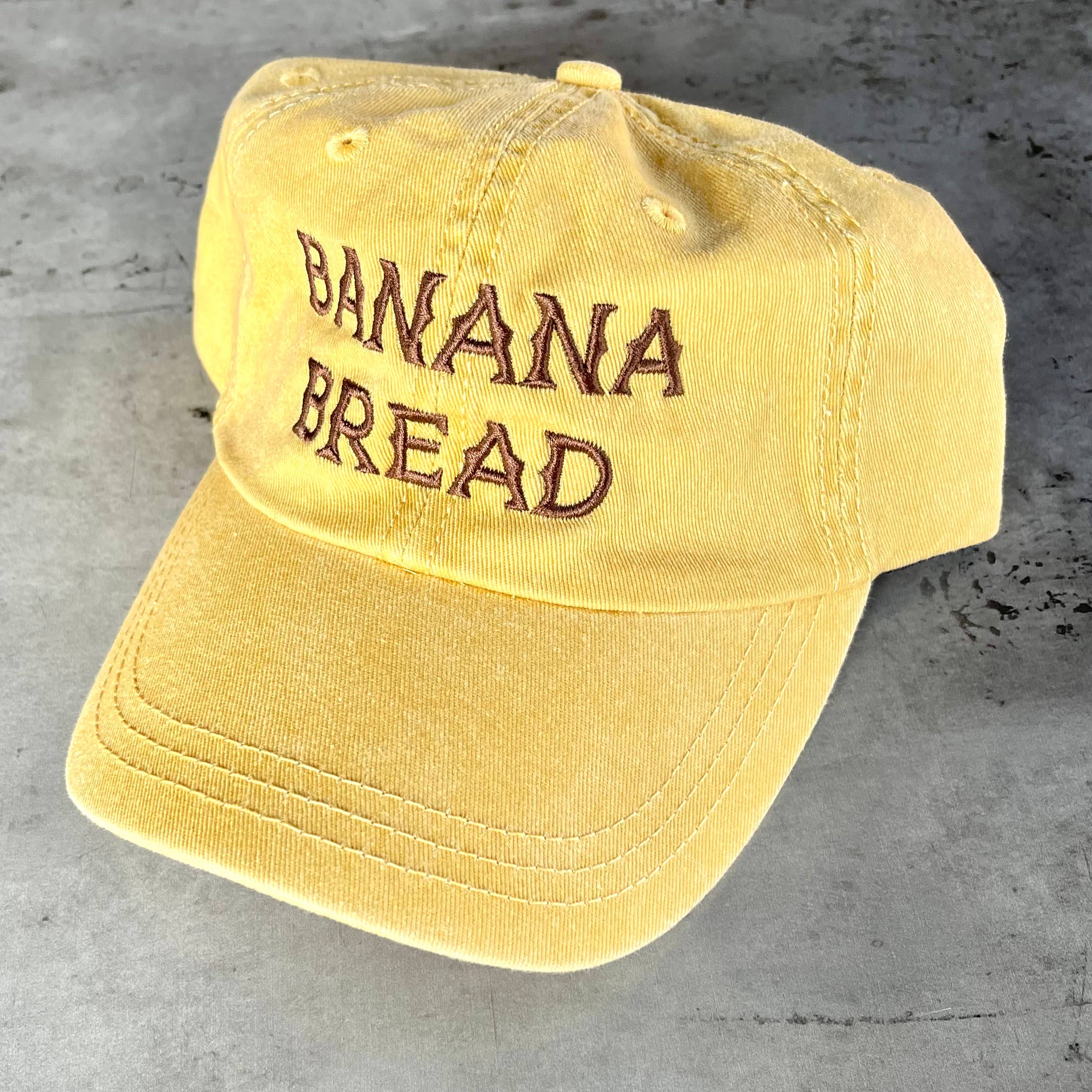 The Silver Spider - Wholesale Baseball Cap - Unisex - Banana Bread Baseball Cap Dad Hat Restaurant foodie bakery2