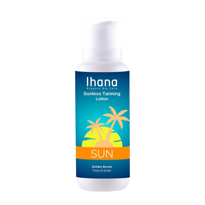 IH Selbstbräunende Goldbraune Organische Körperlotion 200ml für den Großhandel von Ihana Luonto Pro