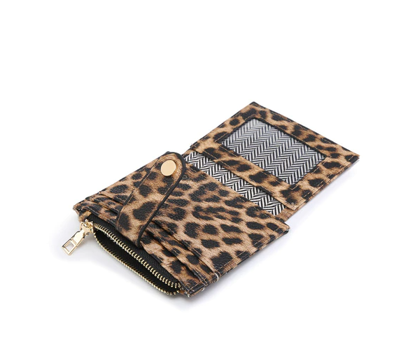 MiMi Wholesale - Wholesale Wallet - Women's - WL1904 Mini Snap Button Wallet & Cardholder w/ Zipper Pocket22