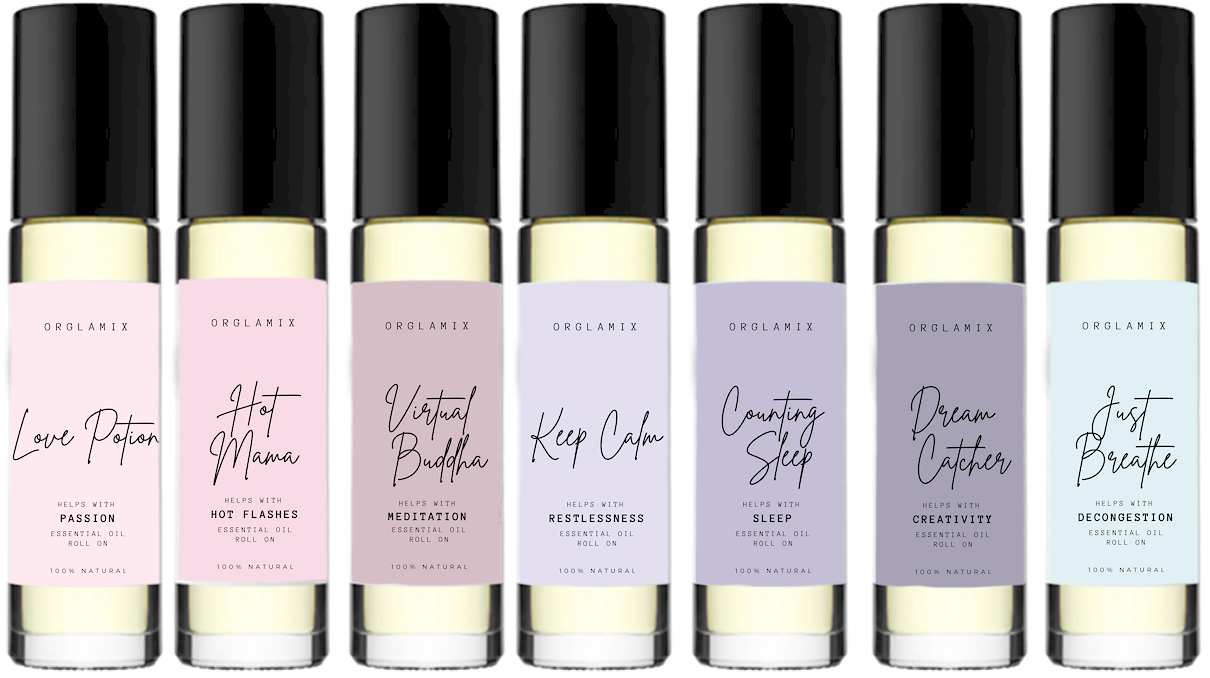Orglamix - Wholesale Essential oil roll-on - Essential Oil Roller Roll On | Natural + Organic Bestseller36
