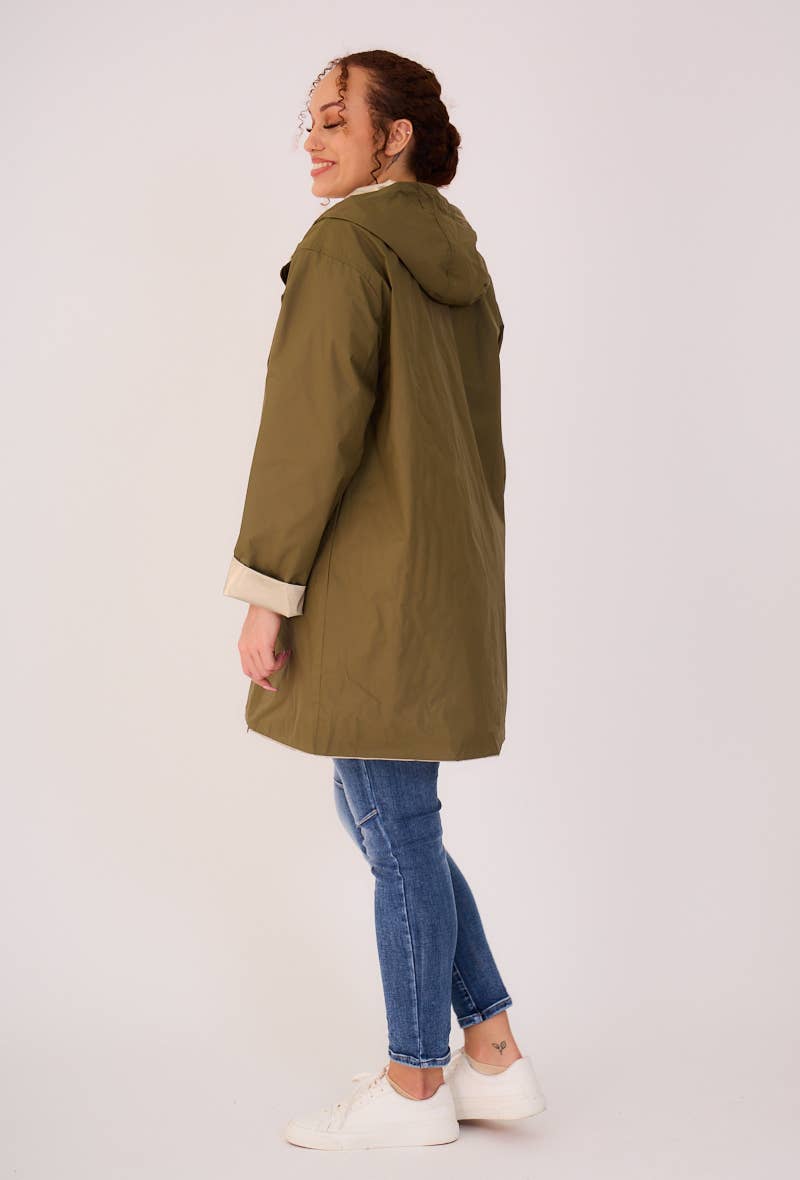 Escandelle Paris - Wholesale Parka - Women's - Mid-length reversible parka - Plus Sizes25