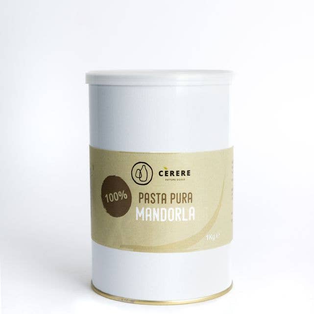 PURE ALMOND PASTE 1 Kg for wholesale by FATTORE SICULO