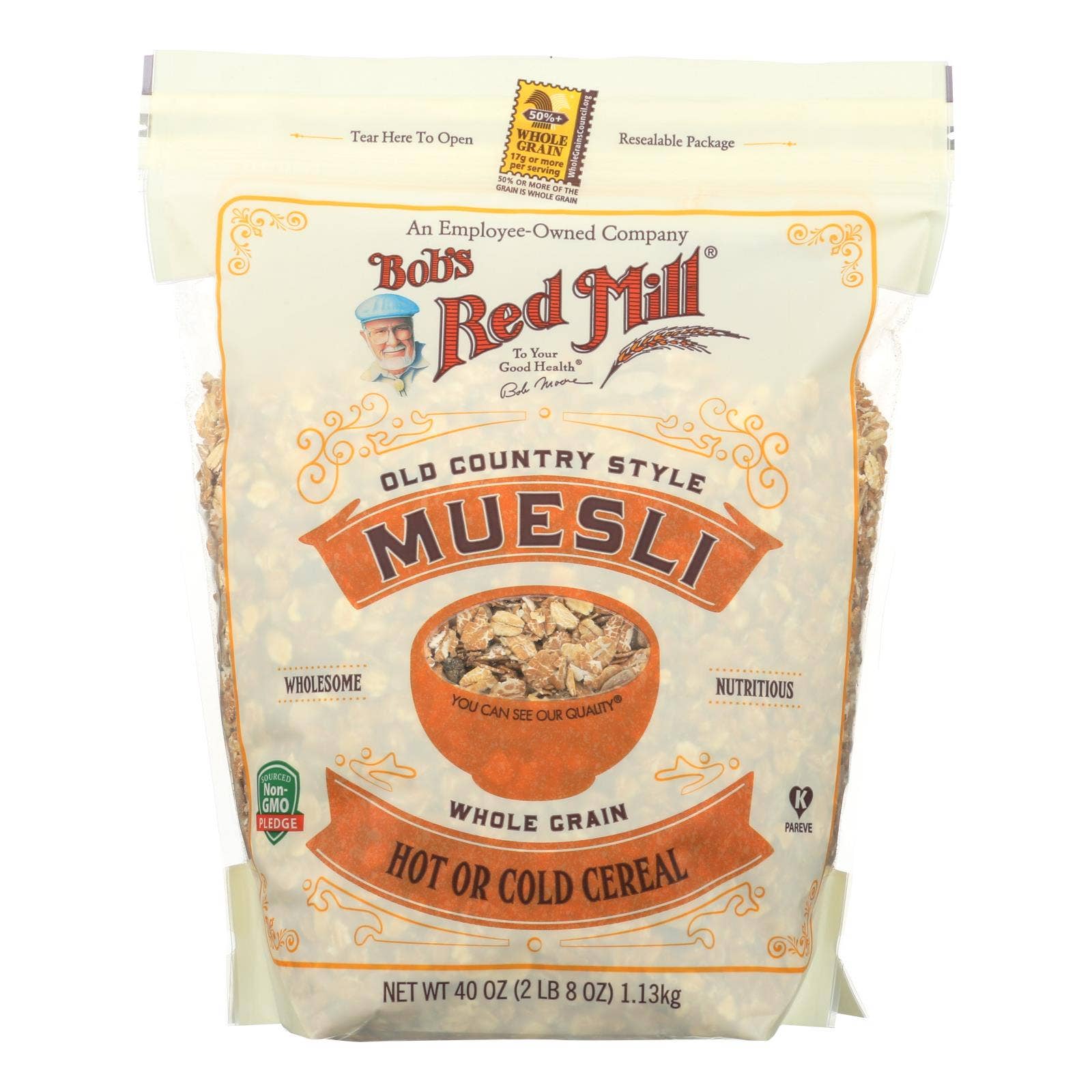 Ware Spark - Wholesale Breakfast Cereal - Bob's Red Mill - Cereal - Muesli - Hot Or Cold - Case Of 4 - 40 Oz0