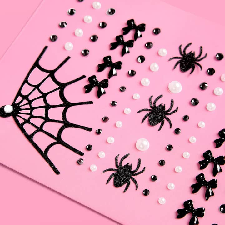 xo, Fetti - Wholesale Body Glitter/Shimmer - Romantic Horror Gem Set - 79 adhesive face gems, halloween, gothic2