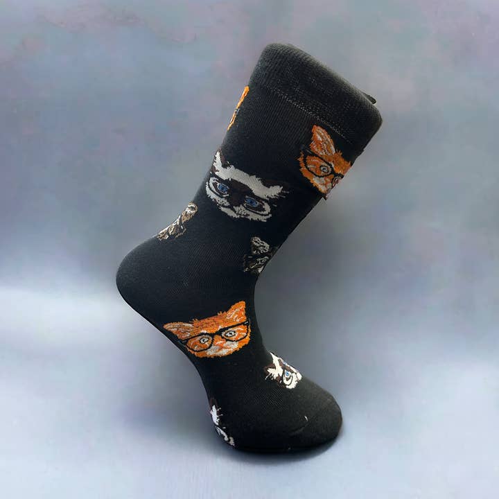 Cats & Dogs Patter socks for wholesale by Shoc Joc Apparels Ltd