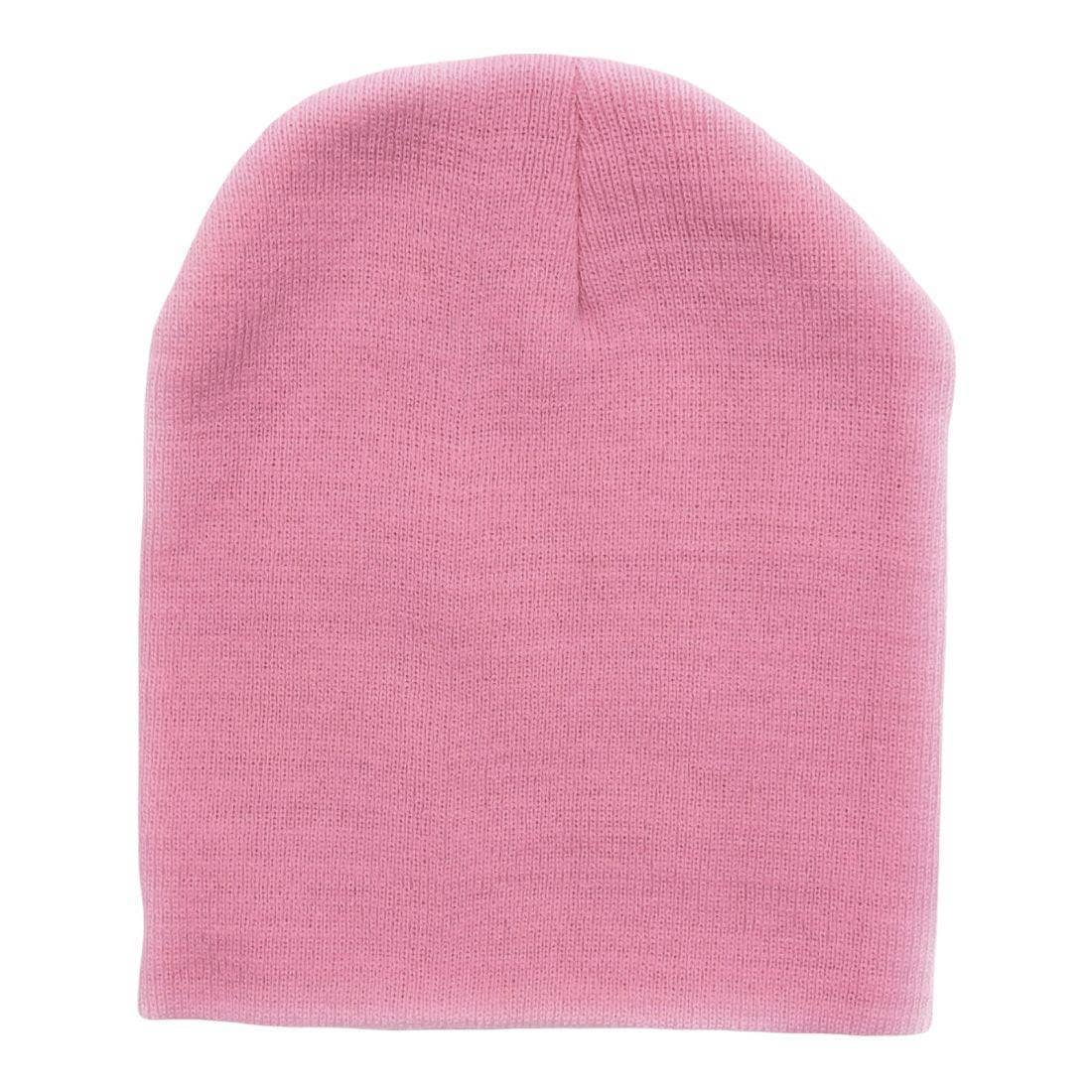 The Park Wholesale – Engroshandel Beanie - Unisex – Beanies kasketter toboggan kort uforet blød strik i bulk, multifarvet ensfarvet engroslot18