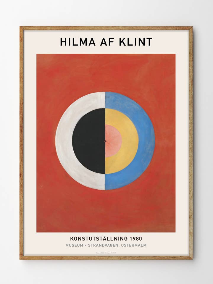 Hilma af Klint, The Swan n°17 pour la vente par Gustave