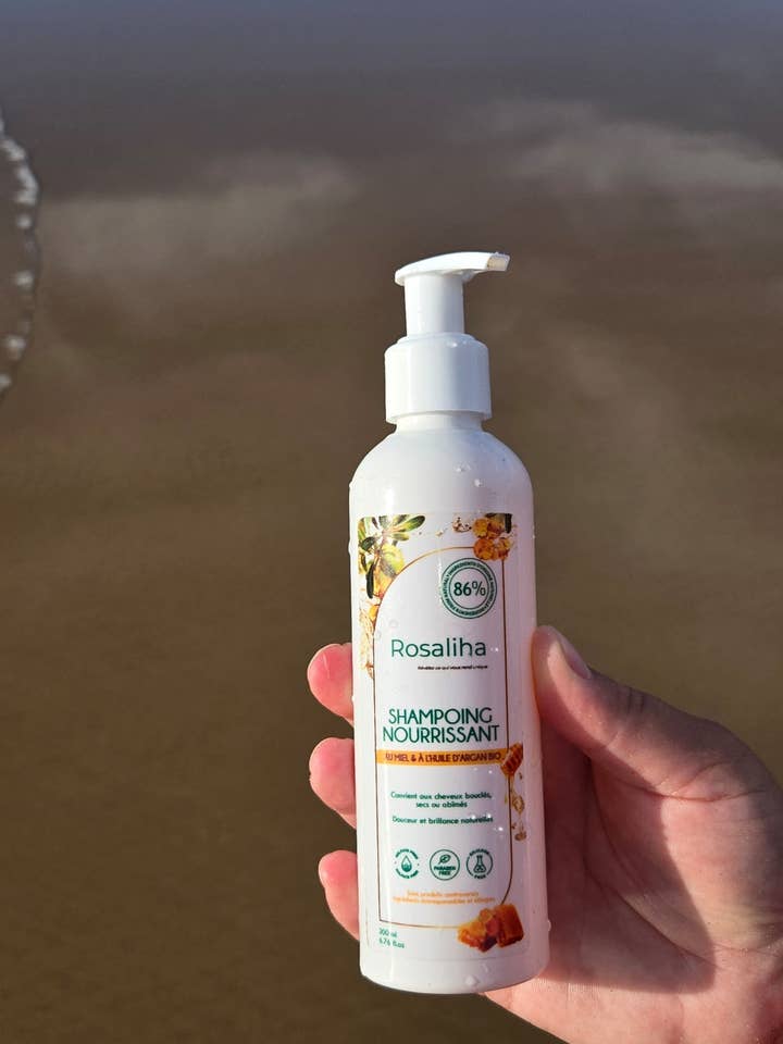 Honey & Argan Nutrition Shampoo 200 mL for wholesale by Rosaliha