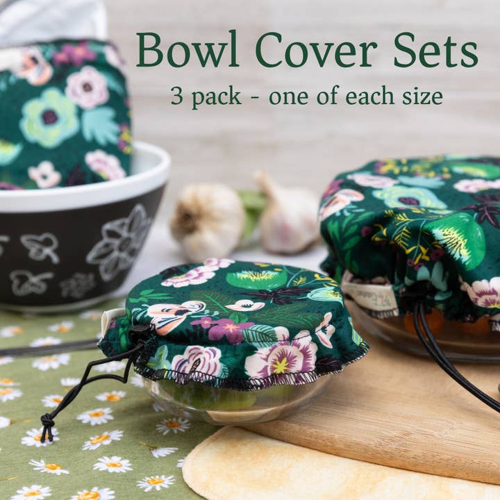 The Greener Gift - Wholesale Food Storage Wrap/Bag - Reusable, Adjustable Bowl Covers3