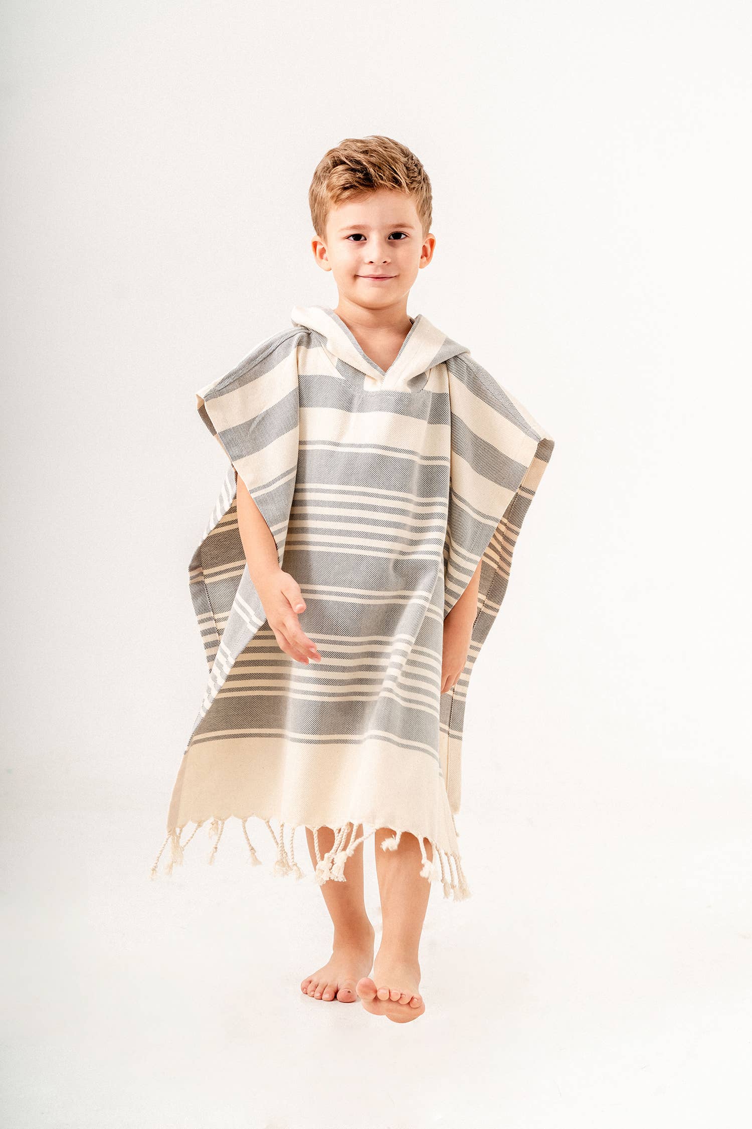 Kikoya - Wholesale Poncho Towel - Kids & Baby - Kid Hooded Poncho Surf Changing Swimming Beach Towel Toddler4