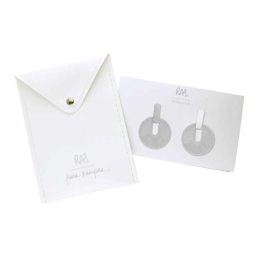 RAS – wholesale Hängande örhängen – Dune Silver Hängeörhängen1