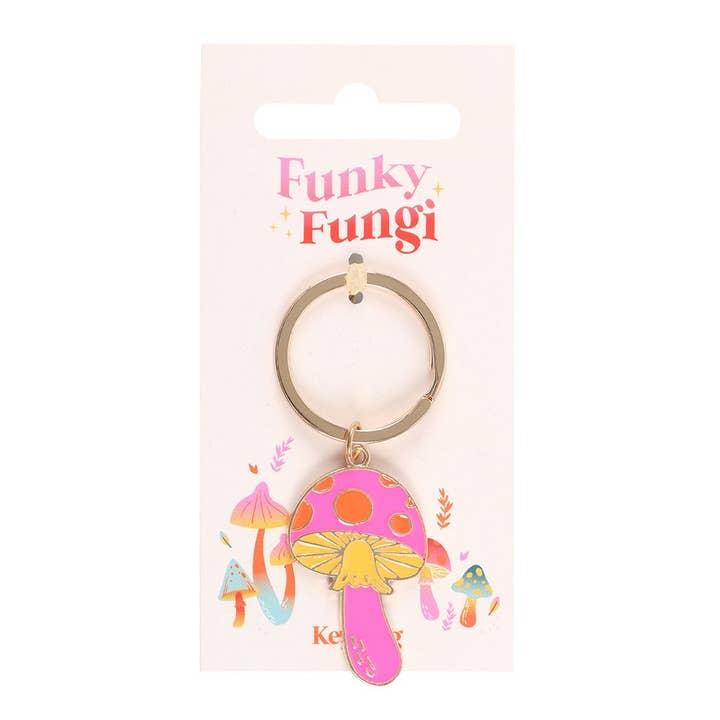 Something Different Wholesale - Wholesale Keychain - Women's - Funky Fungi Mushroom Keyring