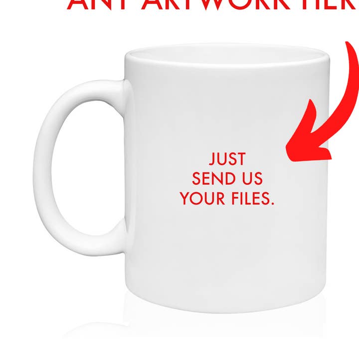 Custom mug, send us your Artwork for wholesale by Mugs by Go Jump in the Lake
