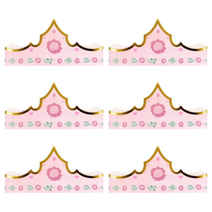 Folat BV - Wholesale Kids Hat - Kids - Crowns - Pretty Princess - 6 pieces1