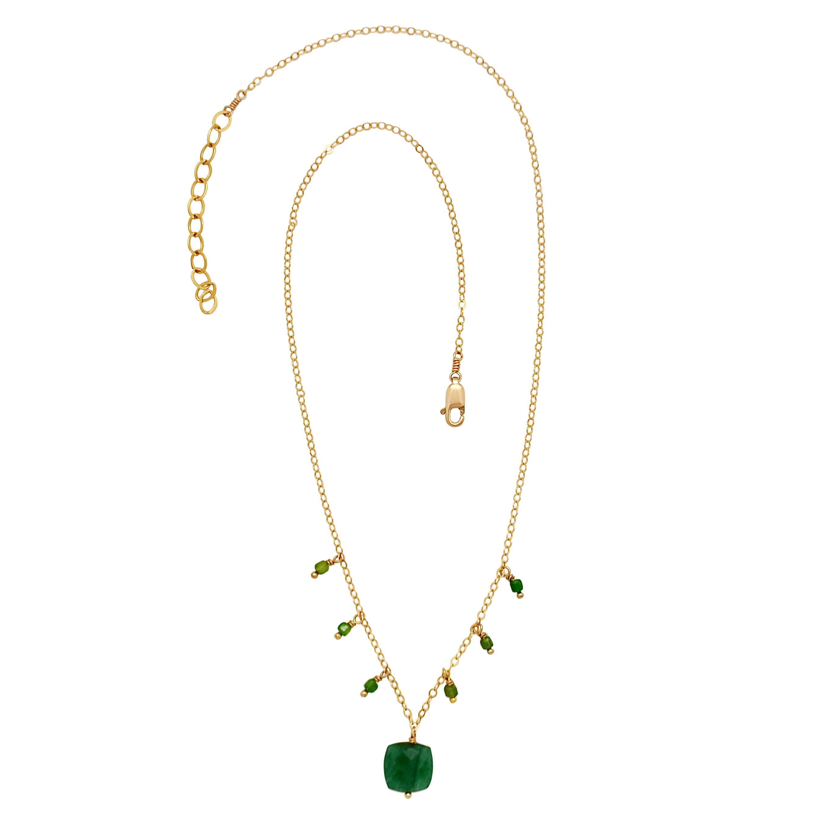 Anna Janelle Jewelry - Wholesale Pendant/Charm Necklace - Emerald City Necklace3