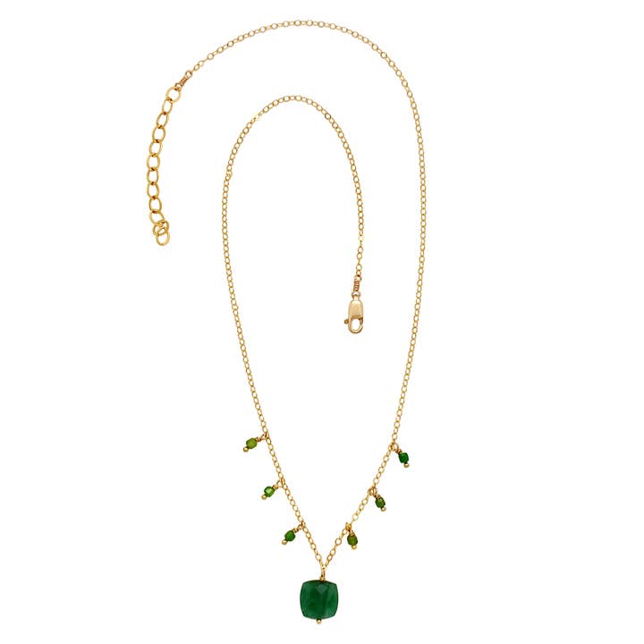 Anna Janelle Jewelry - Wholesale Pendant/Charm Necklace - Emerald City Necklace3