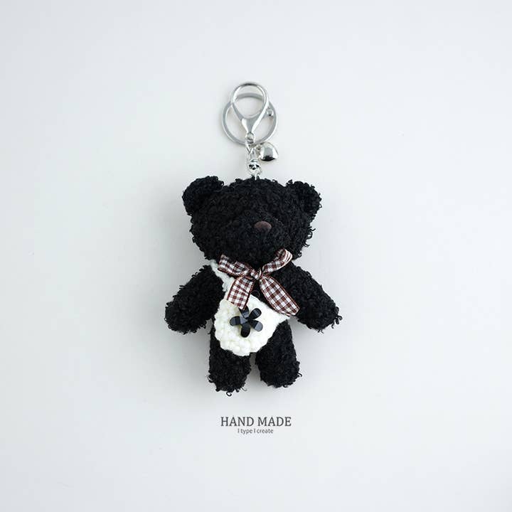 MKS America - Wholesale Keychain - Unisex - Plush Bear Keychain Handmade Cute Bag Charm Gift4