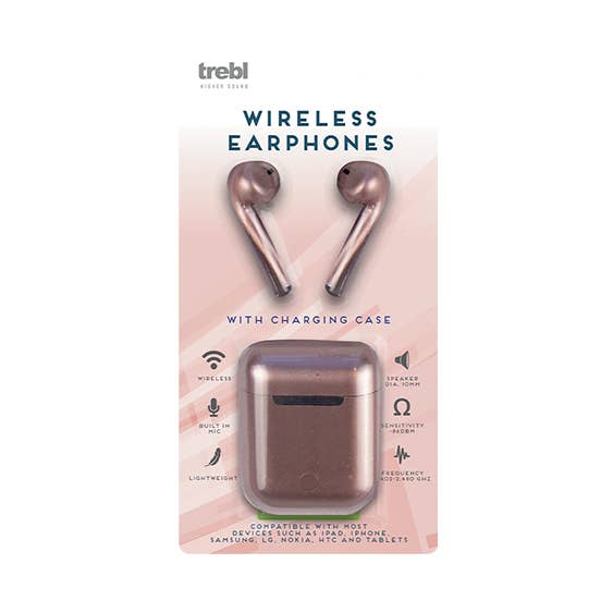 LMT-UK – wholesale Hörlurar – Rose Gold trådlösa hörlurar - 50561703420700