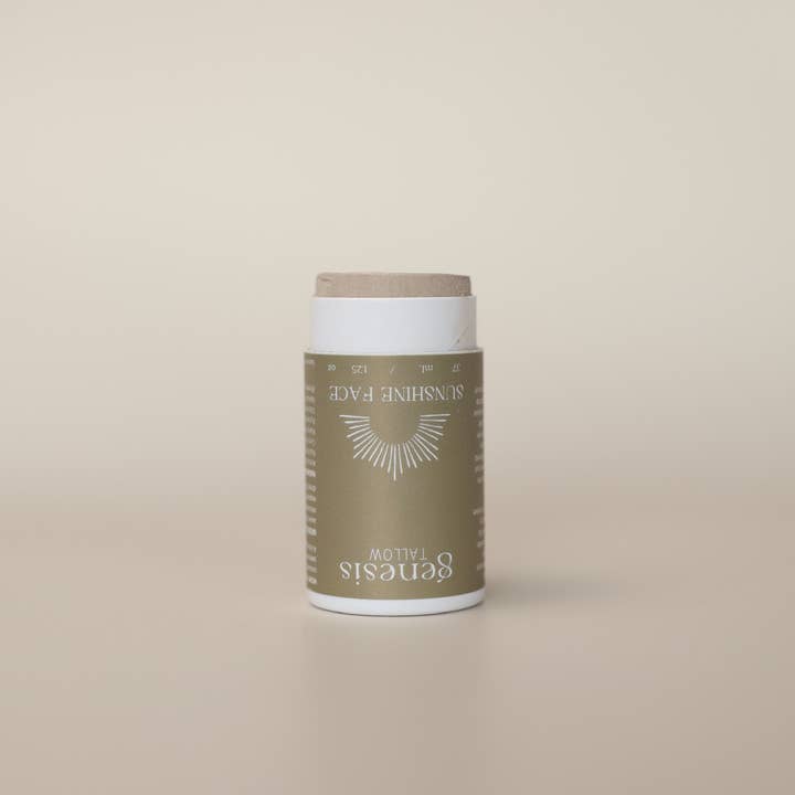 Genesis Tallow - Vente Crèmes solaires - Bâton de zinc au suif Sunshine - Écran solaire naturel2