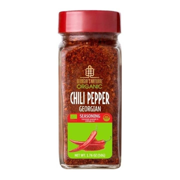 100% ORGANIC RED CHILI PEPPER FROM GEORGIA for wholesale by Georgian House