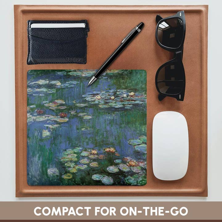 3dRose - Wholesale Mousepad/Trackpad - 3dRose, Waterlilies by Claude Monet Impressionist , Mouse Pad3