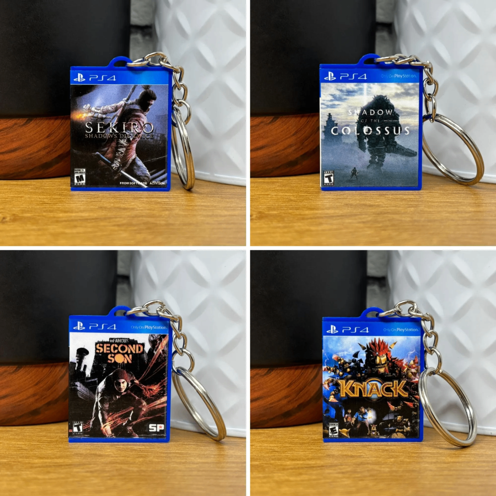 BitsyLabs - Vente Porte-clés – unisexe - Porte-clés boîtiers de jeux PS48