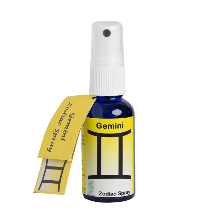 Gemini Zodiac Spray, Aromatherapy Aura Spray, Vegan Friendly for wholesale by Earth Soul