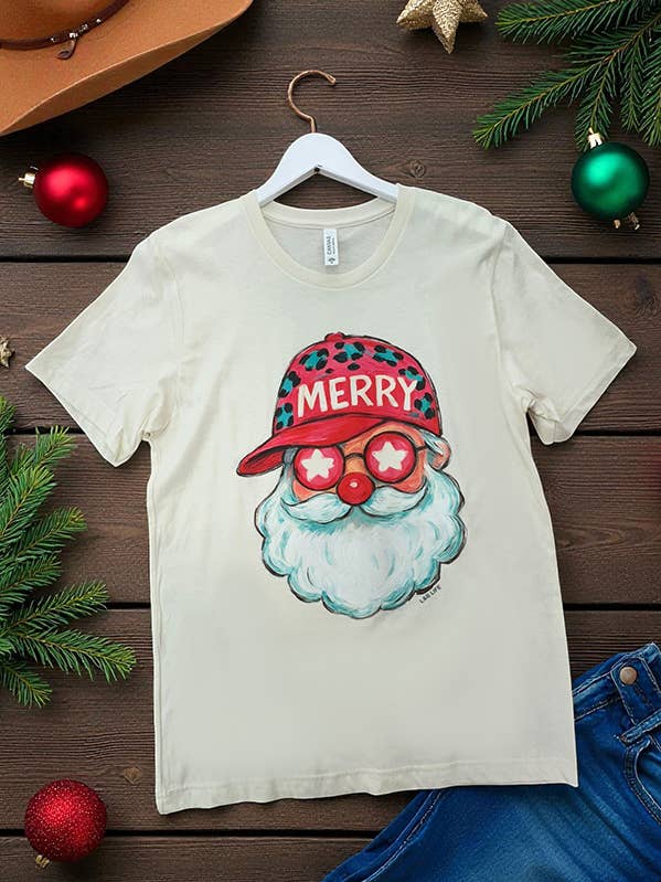 BC DTF CHAPEAU PÈRE NOËL T-SHIRTS, T-SHIRTS, T-SHIRTS, pour la vente par L&B Life