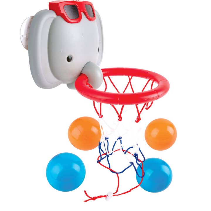 Bath Time Basketball Elephant Pal for wholesale by Hape Toys