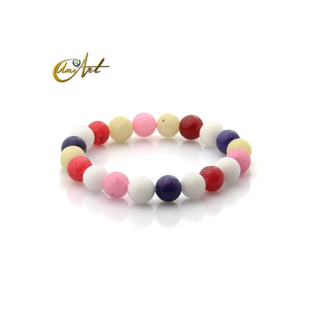 UniArt - Wholesale Armband met kralen - 10 mm jade armband2