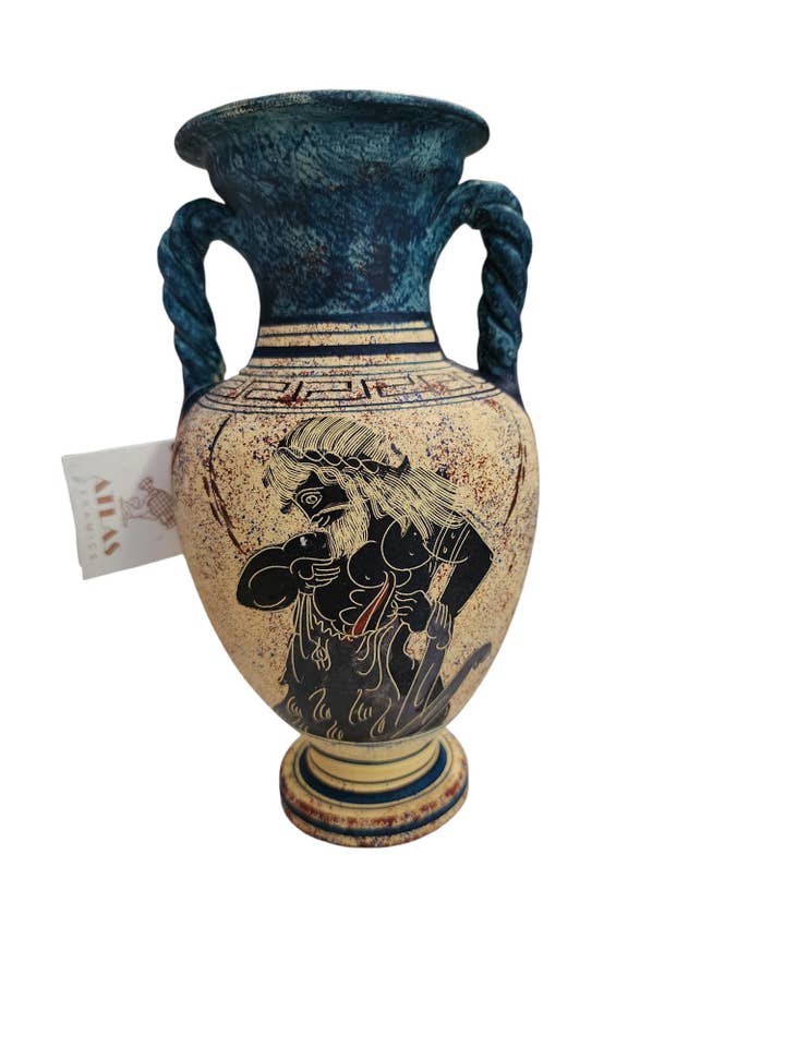 Handgjord/Handmålad Grekisk Vas för wholesale av 2 Greeks Inc