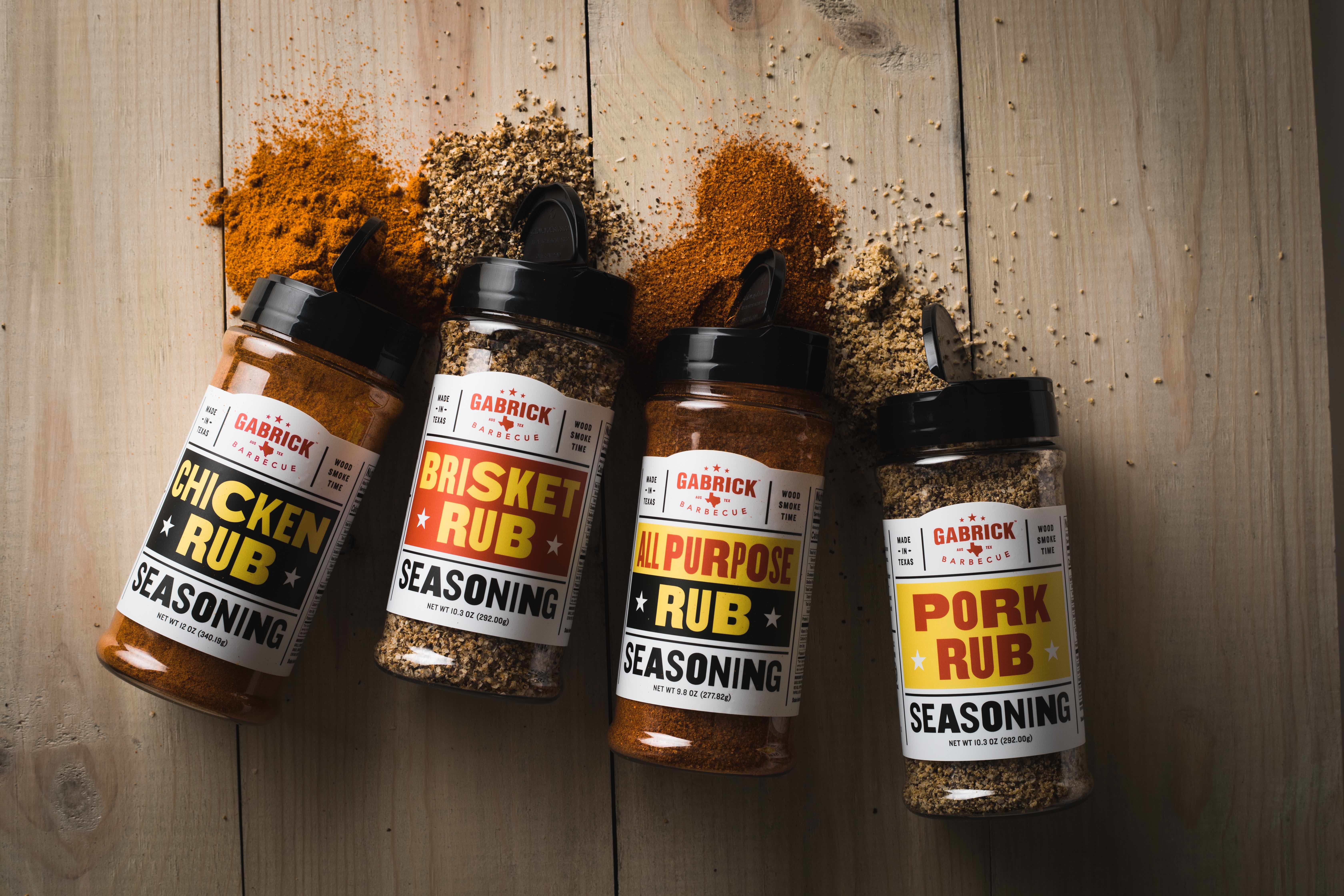 Gabrick BBQ Sauce Co. | Texas BBQ Sauce - Wholesale Rub - Retail BBQ Seasoning Set (4 flavors)10