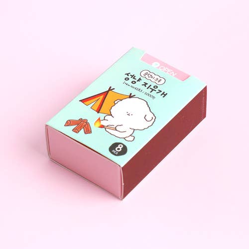K_Wonderland - Wholesale Eraser - Unique Design Stationery- Matches Shape Eraser 8Pcs 1 Box