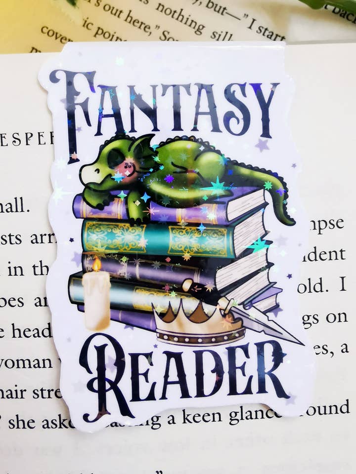 Fantasy Reader Magnetic Bookmark for wholesale by Tales & Tomes