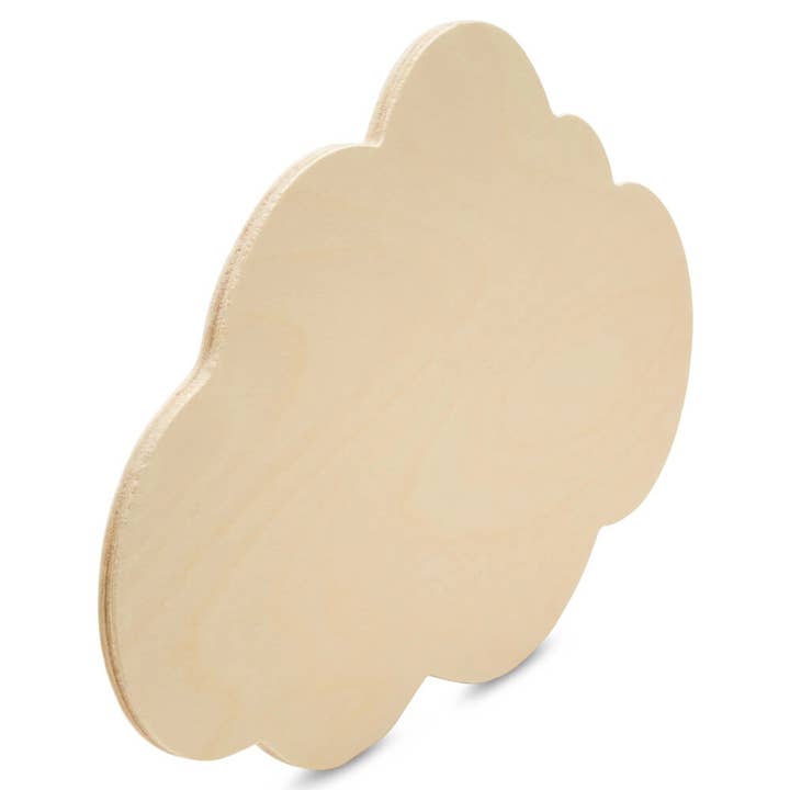 Woodpeckers Crafts - Wholesale DIY Craft Kit - 12" Wood Cloud Cutout