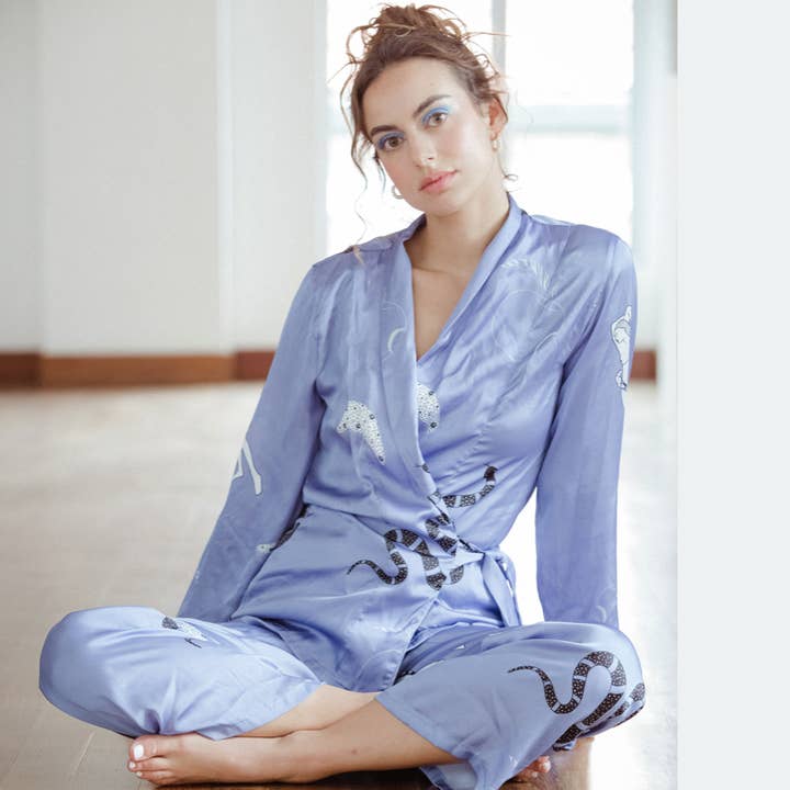 Pajama Kimono Eva por atacado de The Nylon Club