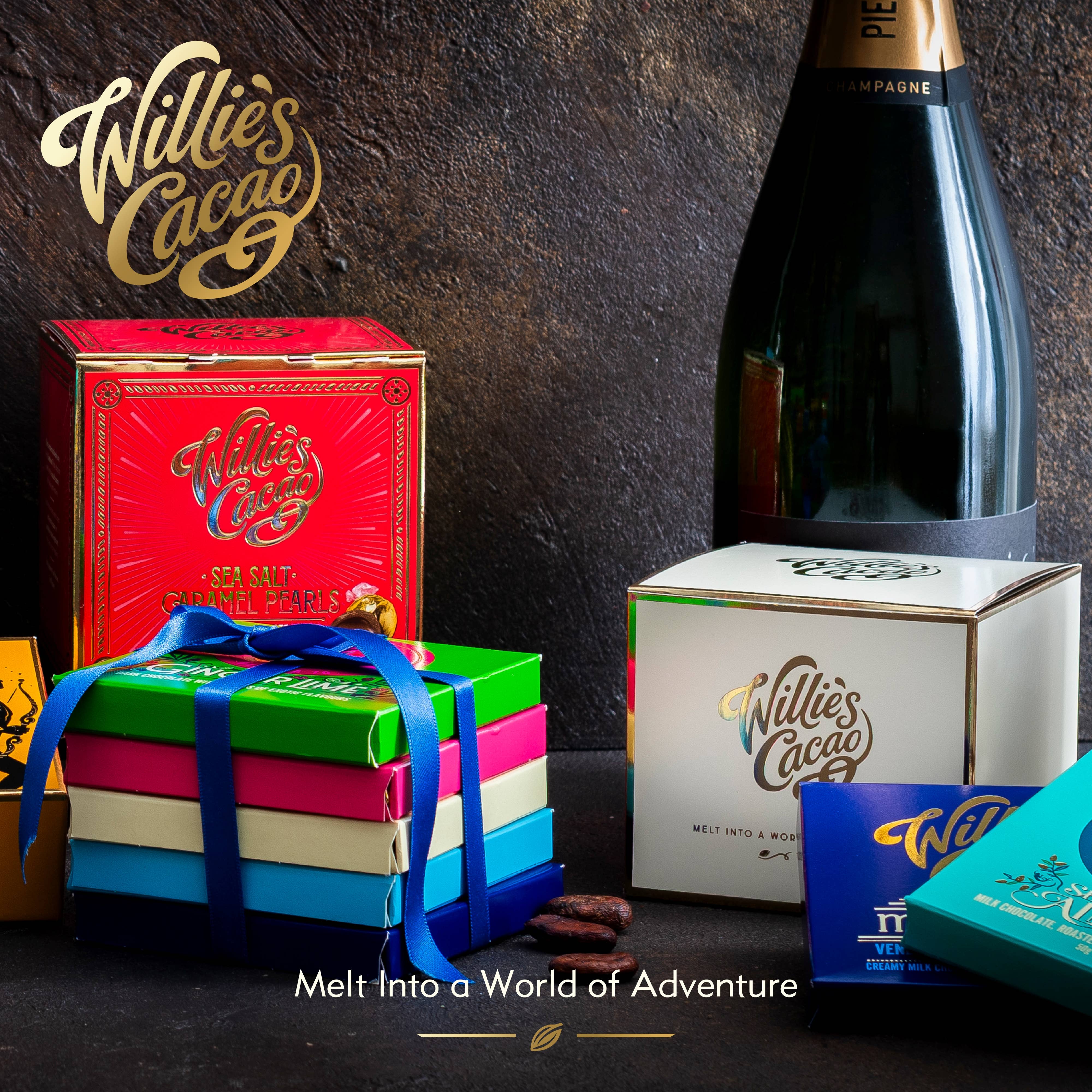 Willie's Cacao - Venta al por mayor Chocolate - La leche de los dioses. Chocolate con leche al 44% Río Caribe. Barra de 50 g5