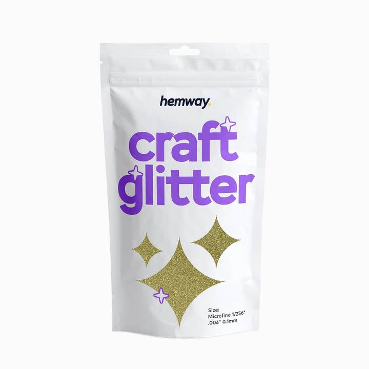 Craft Glitter Sand Gold 100g for wholesale by Hemway